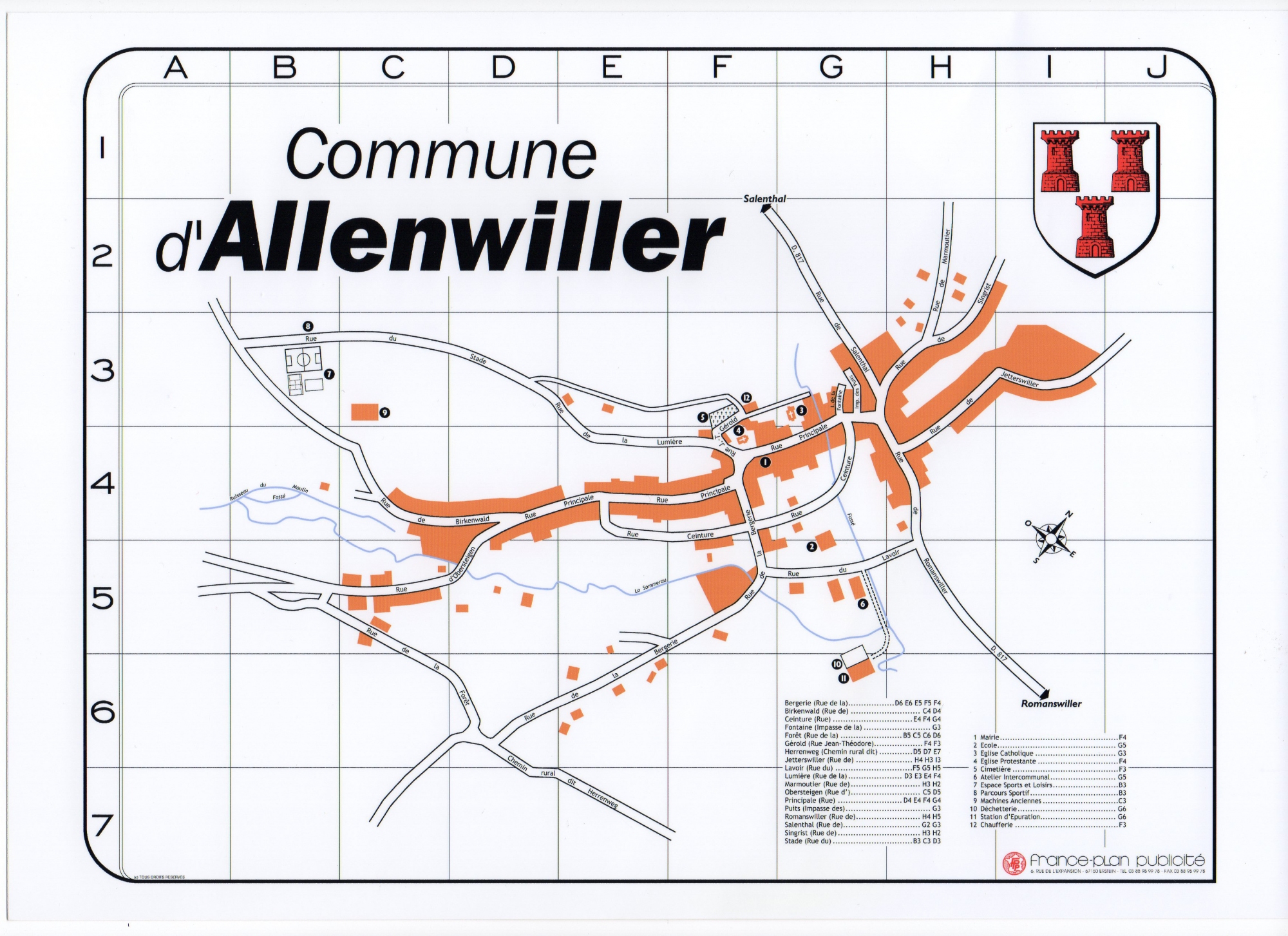 Plan d'Allenwiller